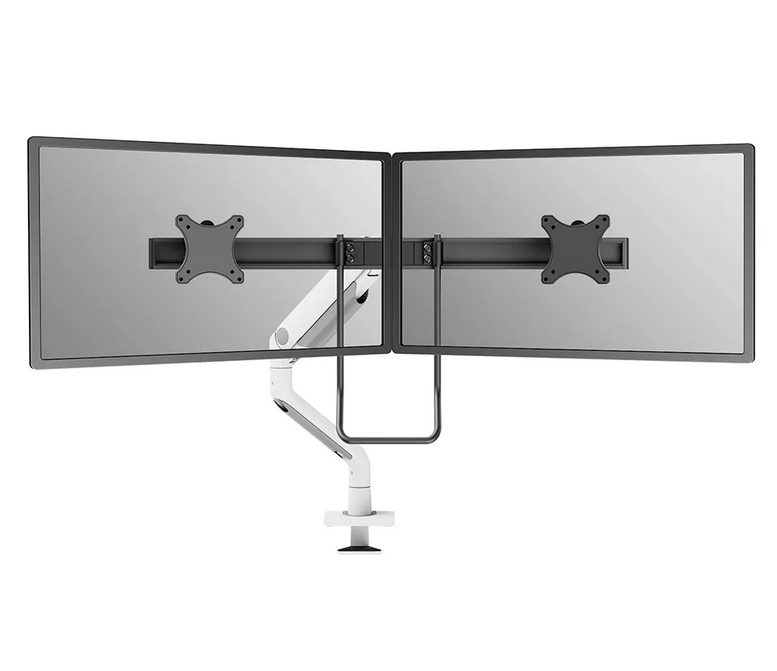 Neomounts Next One Desk Mount, двойна напречна греда за дисплеи (topfix скоба/отвор)