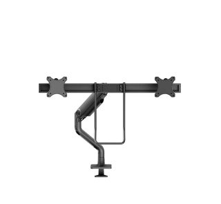 Neomounts Next One Desk Mount, двойна напречна греда за дисплеи (скоба отгоре/отвор)