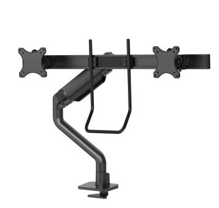 Neomounts Next One Desk Mount, двойна напречна греда за дисплеи (скоба отгоре/отвор)