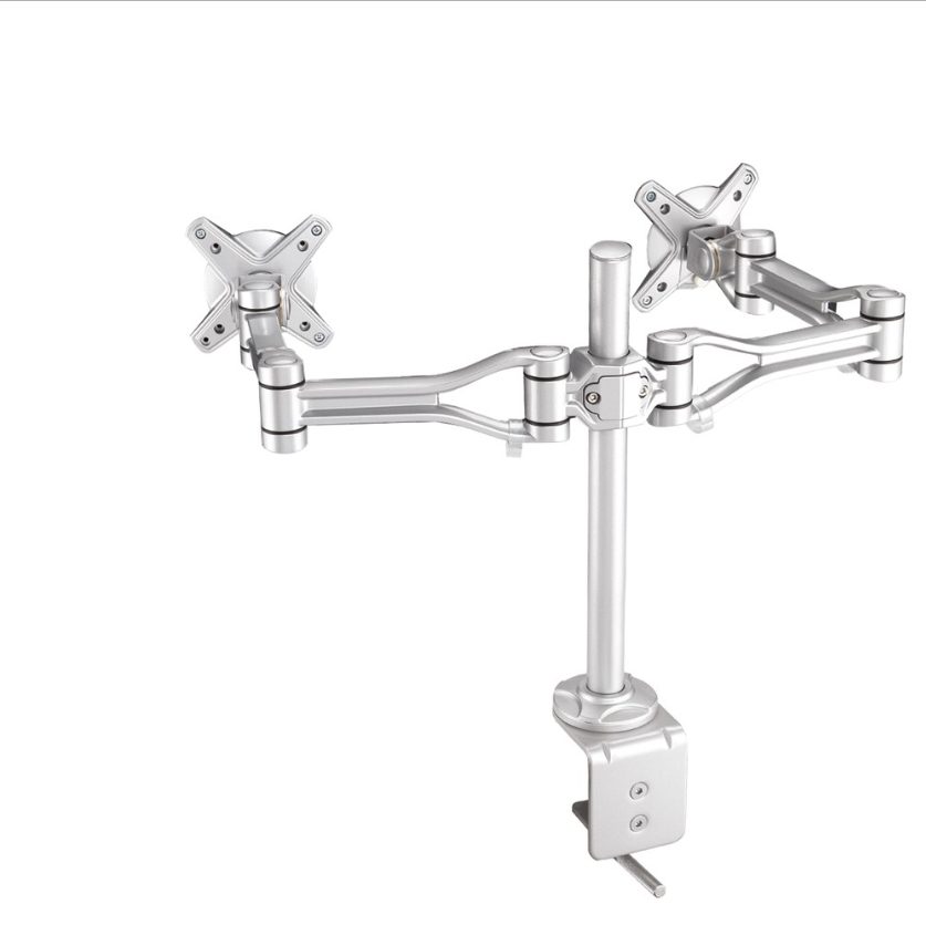 Neomounts Flat Screen Desk Mount (clamp) for 2 Monitor Screens