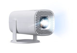 AOPEN QH15s (powered by Acer) преносим LCD проектор, HD (1280x720), 6500 LED лумена (180 ANSI), 1000:1, HDMI 1.4, бял