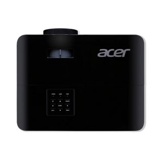 Acer Projector X1128H, DLP, SVGA (800x600), 4800 ANSI лумена, 20 000:1, 1.1x, 3D ready, 40 градуса Auto keystone, ACpower on, HDMI 1.4, VGA, RCA, USB(Type A), Audio in, говорител 3W, 2.7kg, 2Y, черен