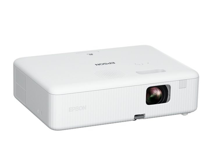 Epson CO-W01 мултимедиен проектор, WXGA (1024 x 768, 16:10), 3000 ANSI лумена, 15000:1, VGA, HDMI, USB, 24 месеца, Лампа: 12 месеца или 1000 ч, Бял