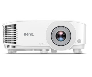 Мултимедиен проектор BenQ MW560, DLP, WXGA (1280x800), 20,000:1, 4000 ANSI лумена, 1.1X, автоматичен вертикален кестон, сензор против прах, HDMI x2, VGA, VGA out, S-video, RCA, USB-A 5V/1.5A, 10W високоговорител, 3D, до 15,000 часа живот на лампата, стъклени лещи, QCast ready, 2.3kg, бял