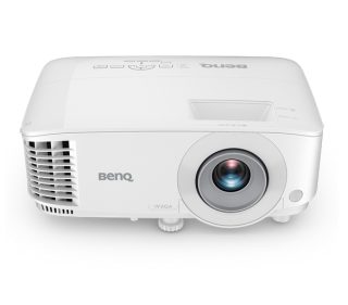 Мултимедиен проектор BenQ MW560, DLP, WXGA (1280x800), 20,000:1, 4000 ANSI лумена, 1.1X, автоматична вертикална корекция, сензор против прах, HDMI x2, VGA, VGA out, S-video, RCA, USB-A 5V/1.5A, високоговорител 10W, 3D, до 15,000 часа живот на лампата, стъклени лещи, QCast ready, 2.3kg, бял