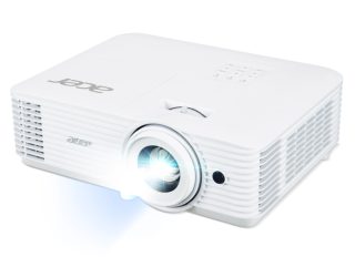 Acer Projector X1528Ki, DLP, FHD (1920x1080), 5200 ANSI лумена, 17 000:1, 1.1x, 3D ready, HDMI 1.4x2, USB 2.0 (Type A), DC Out (5V/1.5A, USB-A), RS232, RGB, високоговорител 3W, включен безжичен донгъл, 2.9 кг, 2 години гаранция, бял