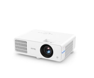 Мултимедиен проектор BenQ LW550 DLP, WXGA (1280x800), 20 000:1, 3000 ANSI лумена, 1.1X, HDMIx2, USB-A, SmartEco; T/R: 1.51-1.7, високоговорител 10W, бял
