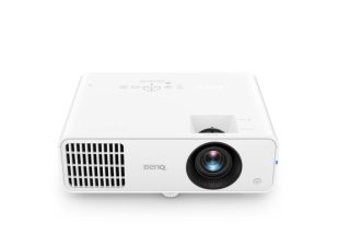 Мултимедиен проектор BenQ LW550 DLP, WXGA (1280x800), 20 000:1, 3000 ANSI лумена, 1.1X, HDMIx2, USB-A, SmartEco; T/R: 1.51-1.7, високоговорител 10W, бял