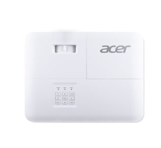 Acer Projector H6560, DLP, FHD (1920x1080), 5200 ANSI лумена, 15 000:1, 1.3x, HDMI 2x1.4, DC Out (5V/1.5A, USB-A), RS232, Audio in/out, Bluelight Shield, Високоговорител 10W, Чанта, 2.75 kg, 2Y, Бял