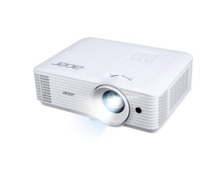 Acer Projector H6560, DLP, FHD (1920x1080), 5200 ANSI лумена, 15 000:1, 1.3x, HDMI 2x1.4, DC Out (5V/1.5A, USB-A), RS232, Audio in/out, Bluelight Shield, Високоговорител 10W, Чанта, 2.75 kg, 2Y, Бял