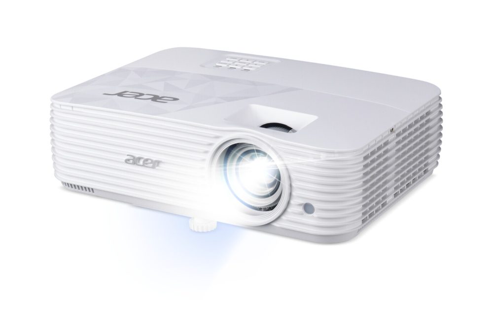 Acer Projector HL6521G, DLP, Laser, FHD (1920x1080), 4000 ANSI лумена, 3 500 000:1, 1.1x, HDMI 2x2.0, DC Out (5V/1.5A, USB-A), USB (Type-A), RS232, Audio Out, Високоговорител 10W, Чанта, 3.3kg, 2Y, Бял