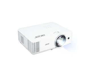 Acer Projector H6518STi, DLP, Short Throw, FHD (1920x1080), 3500 ANSI Lumens, 10 000:1, 1x, 3D ready, HDMI 2x1.4, VGA in, DC Out (5V/1A,USB Type A), RS232, Audio in/out, Wireless dongle included, Speaker 3W, Bag, 2.95kg, 2Y, White