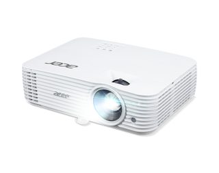 Acer Projector H6815BD, DLP, 4K UHD (3840 x 2160), 4000 ANSI лумена, 10 000:1, 1.1x, HDR съвм., HDMI 2x2.0, DC Out (5V/1A, USB-A), USB(Type A), RS232, Audio Out, Blu-Ray 3D поддръжка, Auto Keystone, говорител 3W, чанта, 2.88 кг, 2 г., бял