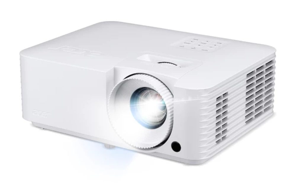 Acer Projector Vero PL2520pi, Laser, FHD (1920x1080), 4000 ANSI лумена, 3 500 000:1, 1.3x, HDMI 2.0x 2, USB (безжичен донгъл, скрит Type A2.0) x 1, DC out(5V/1A USB Type A), PC Audio (3.5mm мини жак) x 1, RS 232, говорител 15W, чанта, 2.9kg, 3Y, черен