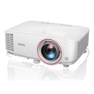 Мултимедиен проектор BenQ TH671ST Short Throw, DLP, 1080p, 3000 ANSI лумена, 10 000:1, VGA, HDMI, USB, високоговорител, 3D Ready