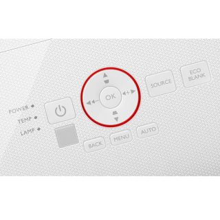 Мултимедиен проектор BenQ TH671ST Short Throw, DLP, 1080p, 3000 ANSI лумена, 10 000:1, VGA, HDMI, USB, високоговорител, 3D Ready