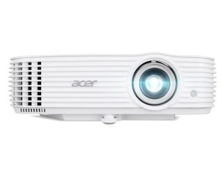 Acer Projector H6830BD, DLP, 4K UHD (3840 x 2160), 4000 ANSI лумена, 10 000:1, 1.3x, HDR съвместим, HDMI 2x2.0, USB(Type A), RS232, Audio Out, SPDIF Audio (оптичен), Blu-Ray 3D поддръжка, Auto Keystone, нисък input lag, говорител 10W, чанта, 2.88 кг, 2 г., бял