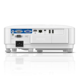 BenQ EW800ST късофокусен безжичен Android базиран смарт проектор, DLP, WXGA (1280x800), 16:10, 3300 лумена, 20000:1, високоговорител 2W, USB четец за презентации без компютър, вграден Firefox, LAN, BT 4.0, двубандов WiFi, 3D, лампа 200W, до 15000 часа, бял