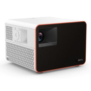 BenQ X1300i LED Gaming Projector, 1080p (1920x1080), 3000 ANSI лумена, 500000:1, Zoom 1.2x, Auto V Keystone, ниско входно забавяне 8.33ms, 98% Rec.709, 2xHDMI, USB Type A 5V/2.5A, Audio out, RS232, скрито място за Android TV донгъл, говорители 5Wx2, 6.4 kg