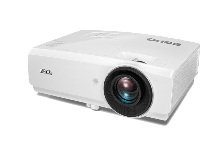BenQ SW753+ инсталационен проектор, DLP, 1920x1080, 5000 ANSI лумена, 13 000:1, Zoom 1.5X, Corner fit, Network Control and Management, 10Wx1 високоговорител, SmartEco, HDMI x2, MHL x1, USB A, DC 12V trigger, бял