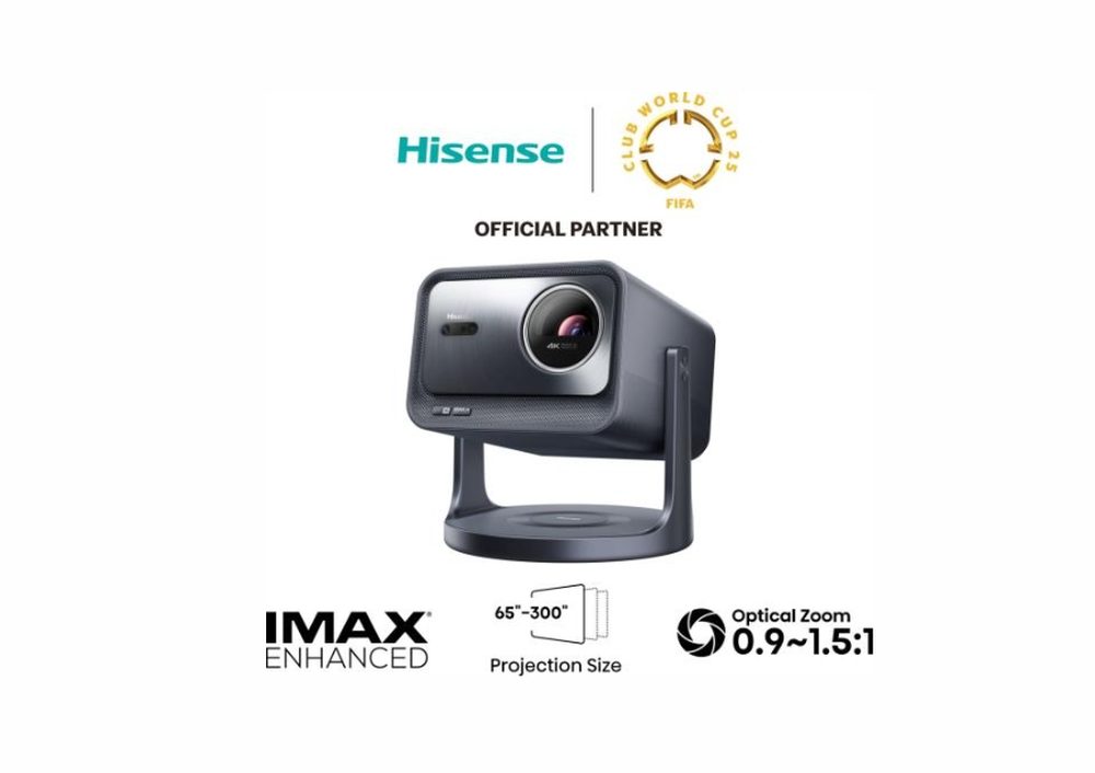 Hisense C2 Pro Smart mini Laser Projector, 4K Ultra HD 3840x2160, 2000:1, 2600 лумена, 60 Hz, Optical Zoom & Digital Zoom, Dolby Vision, IMAX Enhanced, HDR10+, HDR10, HLG, 2*10W