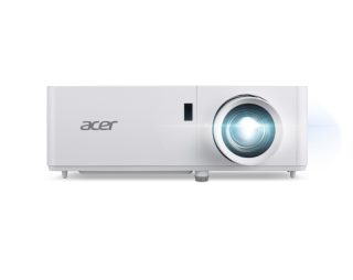 Acer Projector PL6820, DLP, 4K UHD (3840x2160), 5500 ANSI лумена, 3 000 000:1, 1.7x, HDMI 2x2.0, RS232, USB (Type A), RJ45, PC Audio (Stereo mini jack), говорител 2x15W, чанта, 4.9kg, 3Y, бял