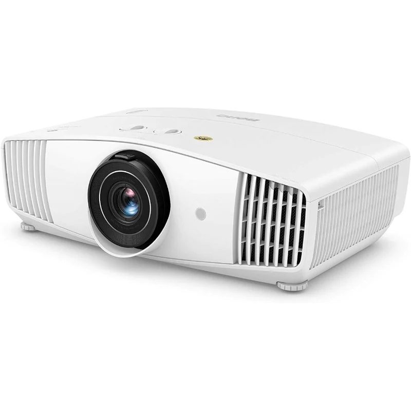 BenQ W5700S CinePrime 4K UHD проектор, HDR PRO, 1800 ANSI лумена, 1.6x увеличение, 100000:1 FOFO, калибрационен доклад, 100% DCI-P3, 100% Rec.709, 2xHDMI, 3x USB, медиен четец, аудио изход, LAN RJ45, RS232, 12V тригер, 6.5kg, бял