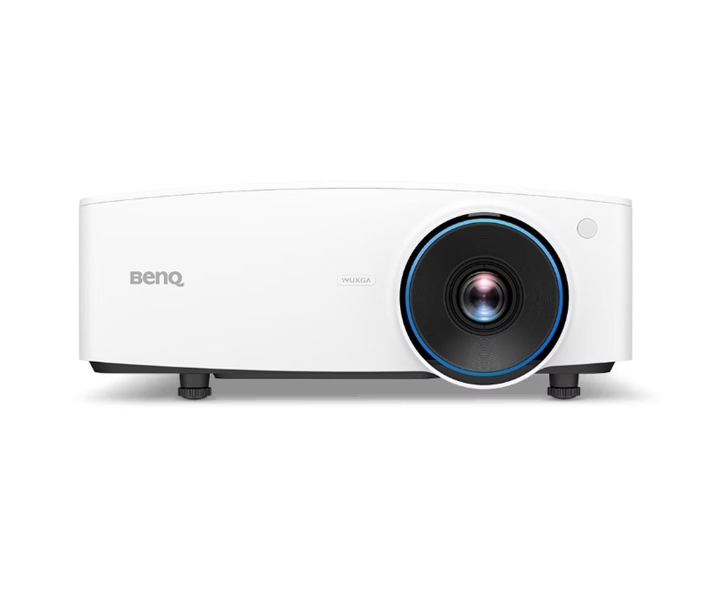 BenQ LU935 лазерен проектор за конферентни зали, WUXGA (1920x1200), 3M:1, 6000 ANSI лумена, 1.6x, 1.36-2.18 Throw Ratio, IP5X прахоустойчивост, HDMI x2, VGA вход/изход, RJ45, 3D sync вход/изход, USB, RS232, 2x10W високоговорители, 6.9kg, бял