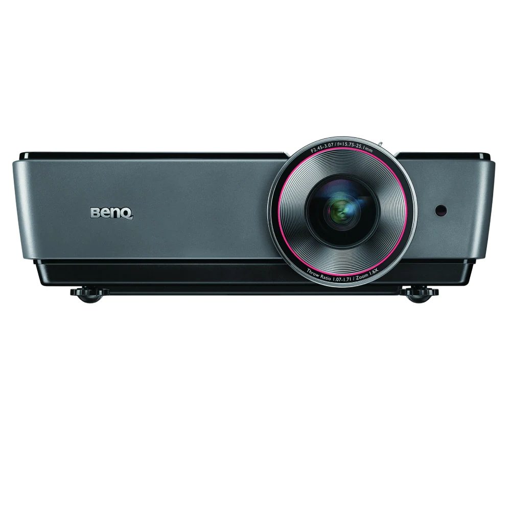 Мултимедиен проектор BenQ SU931, WUXGA 1920x1200, 3000:1, 6000 ANSI лумена, 1.6x увеличение, вертикално изместване на обектива, мрежов контрол и управление, лампа 440W, HDMI x2, VGA, RCA, S-Video, RJ45, RS232, 12V тригер, USB, черен