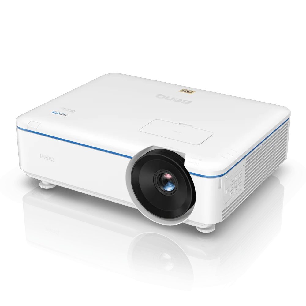 Мултимедиен проектор BenQ LK952, DLP, BlueCore Laser, 4K UHD, Яркост 5000 AL, Супер висок контраст 3000000:1, H/V lens shift (V: ±60%; H:±23%), HDMI x3, HDMI-Out x1, HD-baseT, LAN control, DC 12V Trigger, Wired remote