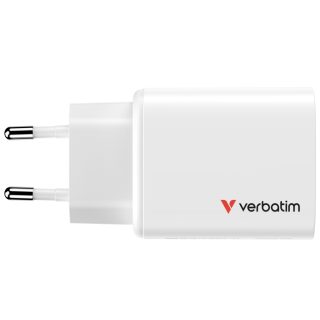 Verbatim Essentials GaN Charger 65W EU plug White