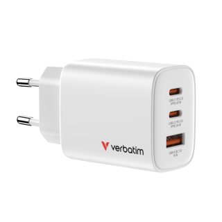 Verbatim Essentials GaN Charger 65W EU plug White