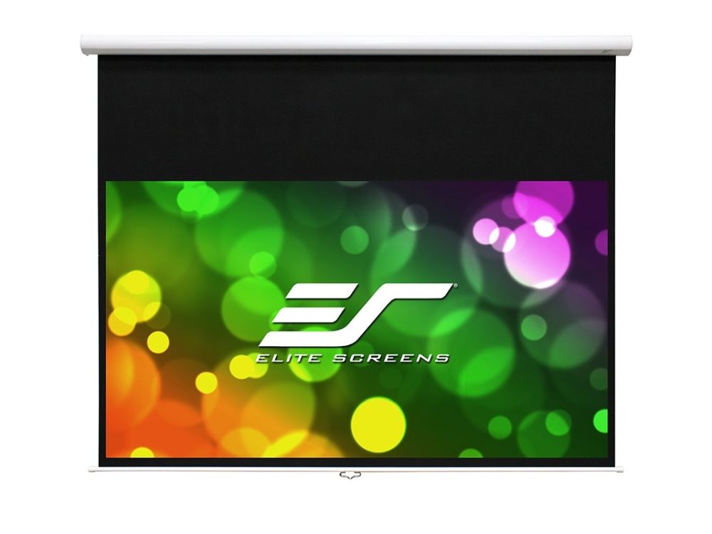 Екран Elite Screen M110HTSR2-E20 Manual, 110" (16:9), 243.8 x 137.2 cm, Бял