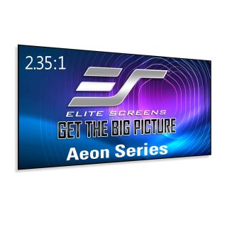 Екран Elite Screen AR125WH2-WIDE, 125" (2.35:1), Ambient Light, 292.5 x 124.3 cm, CineWhite