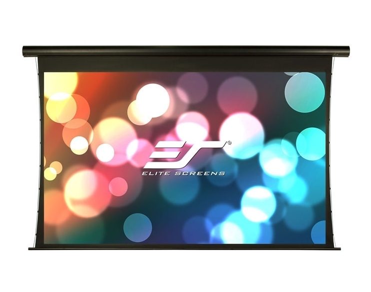 Екран Elite Screen SKT110UHW-E12 Saker Tension, 110" (16:9), 243.8 x 137.2 cm, Black