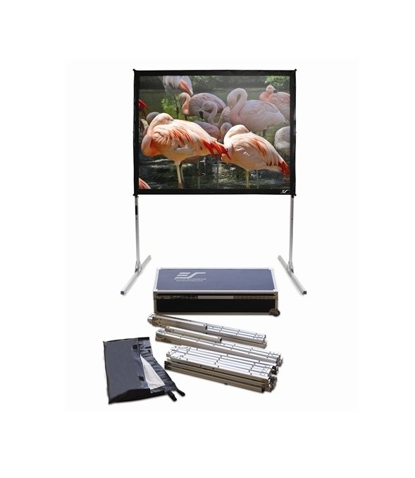 Elite Screen Q150V1, 150" (4:3), 304.8 x 228.6 cm, Черен