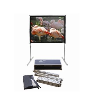 Elite Screen Q180H1, 180" (16:9), 398.3 x 224.3 cm, Black