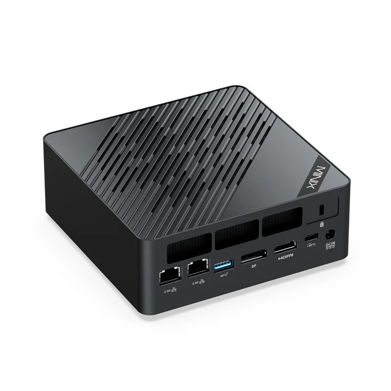 MiniX Elite ER937-AI AMD Ryzen AI 9 HX 370, 32GB DDR5, 1TB SSD, Dual LAN 2.5GHz, Wi-Fi 7, Windows 11 Pro