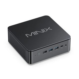 Настолен компютър MiniX Elite EU736-AI, Intel Core Ultra 7-365H, 64GB DDR5, 1TB SSD, Dual LAN 2.5GHz, Wi-Fi 7, Windows 11 Pro