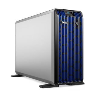 Сървър Dell PowerEdge T360, Xeon 6315P, 8x 3.5" Chassis Hot Plug, Intel Xeon 6 Performance 6315P 2.8G, 4C/4T, 12M Cache, 16GB UDIMM 5600MT/s ECC, 2TB 7.2K RPM SATA Hard Drive, Single 700W PSU, PERC H355, iDRAC9 Enterprise 16G, Security Bezel, 3Y Basic NBD