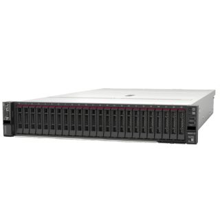 Сървър Lenovo ThinkSystem SR650 V2, Xeon Silver 4310 (12C 2.1GHz 18MB Cache/120W), 32GB (1x32GB, 3200MHz 2Rx4 RDIMM), 8 SAS/SATA, 9350-8i 2GB, 1x1100W Titanium, 5 Standard Fans, XCC Enterprise, Toolless V2 Rails