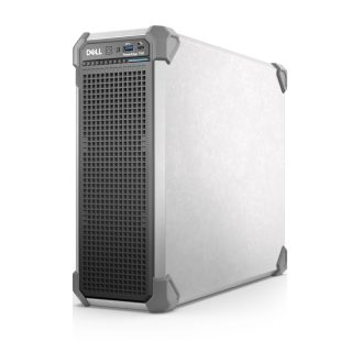 Сървър Dell PowerEdge T160, Xeon 6325P, 3x 3.5" Chassis and 2x2.5" Cabled, Intel Xeon 6 Performance 6325P 3.5G, 4C/8T, 32GB UDIMM 5600MT/s ECC, 2x 480GB SSD 6Gbps RI 2.5in in 3.5in HYB carrier, Single 300W Cabled PSU, PERC H355, iDRAC9 Ent. 16G, 3Y Basic NBD