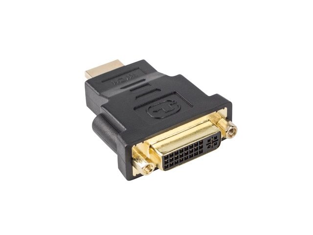 Адаптер Lanberg HDMI (m) -> DVI-D (f) (24+5) single link, черен