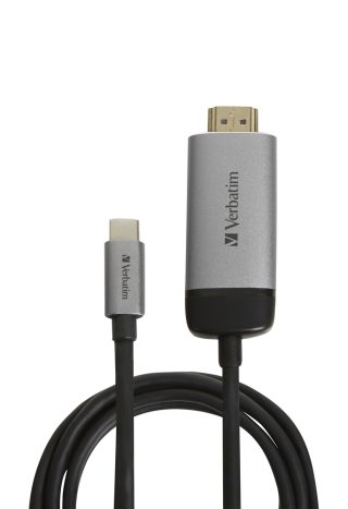 Verbatim USB-C към HDMI адаптер - USB 3.1 Gen 1/HDMI 1.5m кабел
