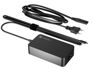 Natec Universal Laptop-Tablet-SP Charger Grayling USB-C 65W