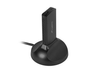 Lanberg USB адаптер безжична мрежова карта NC-3000-WI AX3000 трибандов с 2 вътрешни антени