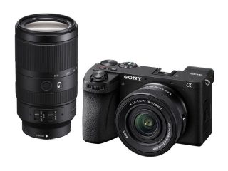 Фотоапарат Sony A6700, с обективи SEL 16-50 mm f/3.5-5.6 PZ и SEL 70-350 mm