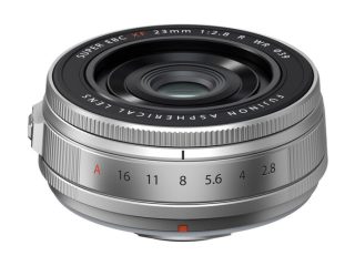 Обектив Fujifilm XF 23mm/F2.8 R WR, Сребрист