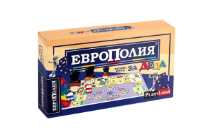 Картонена игра - Европолия Детска №174 !!!