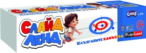 Картонена игра ПЛМ №279 СЛАЙД ЛЕНД 5+ !!!
